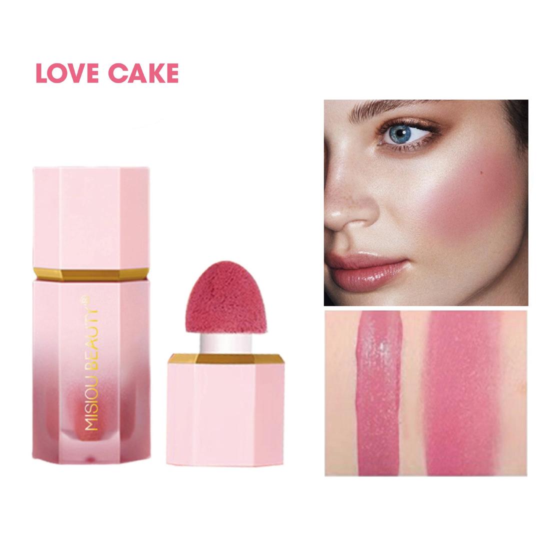 Long-lasting Natural Waterproof Colorful Liquid Blush Stick Moisturizing Brightening Contouring Cosmetic Makeup