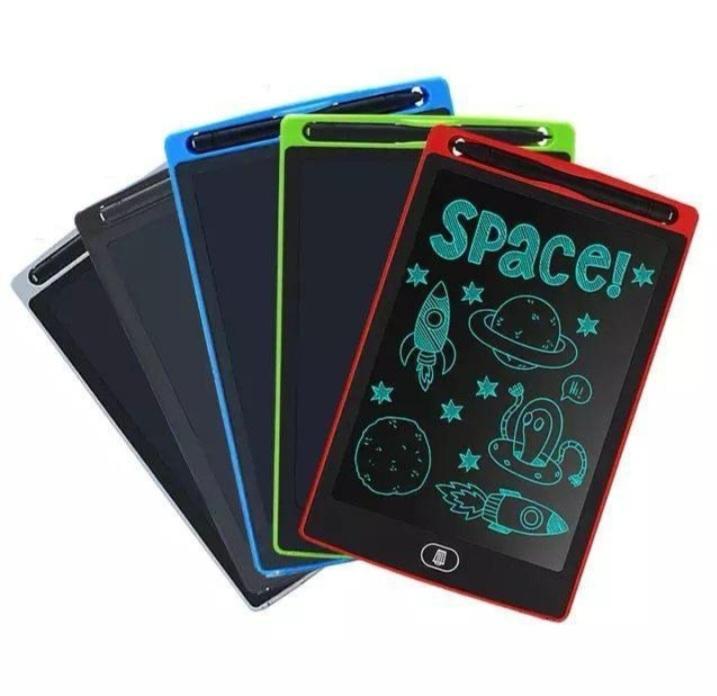 LCD Writing Tablet for Kids, 6.5 Inches 4-Color Display Screen